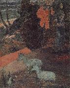 There are two sheep Paul Gauguin